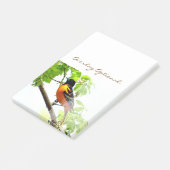 Baltimore Oriole 1 Post-it® Notes (Schuin)
