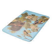 Baltimore Oriole Audubon Bird Family met Nest Badmat (Gekanteld)