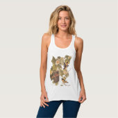 Baltimore Oriole Audubon Bird Family met Nest Tanktop (Volledige Voorkant)