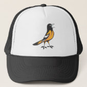 Baltimore Oriole Bird Trucker Pet (Voorkant)