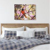 Baltimore Oriole Canvas Afdruk (Insitu (Slaapkamer))