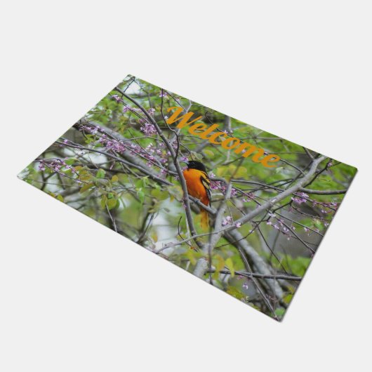Baltimore Oriole Doormat Deurmat (Schuin)