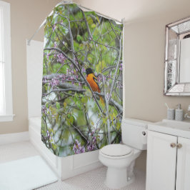 Baltimore Oriole Douchegordijn