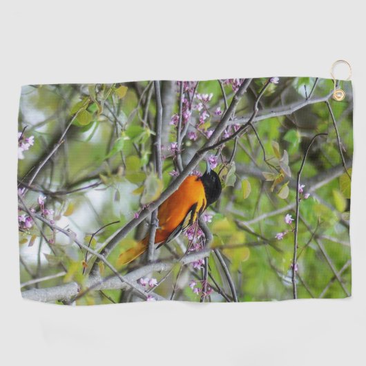 Baltimore Oriole Golfhanddoek (Horizontaal)