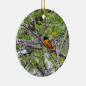 Baltimore Oriole Keramisch Ornament (Rechts)