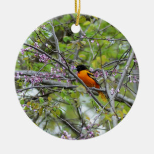 Baltimore Oriole Keramisch Ornament