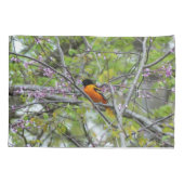 Baltimore Oriole Kussensloop (Achterkant)