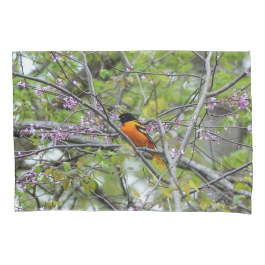 Baltimore Oriole Kussensloop (Voorkant)