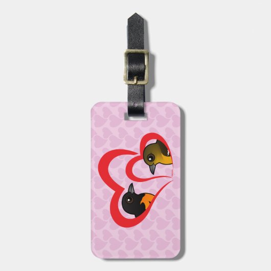 Baltimore Oriole Love Bagagelabel (Voorkant verticaal)