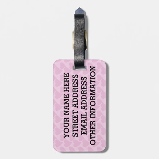 Baltimore Oriole Love Bagagelabel (Achterkant verticaal)