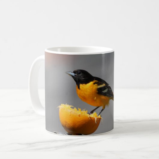 Baltimore Oriole mok (Voorkant links)