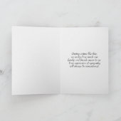 Baltimore Oriole Sympathie Hartelijk dank voor fam Kaart (Binnen)