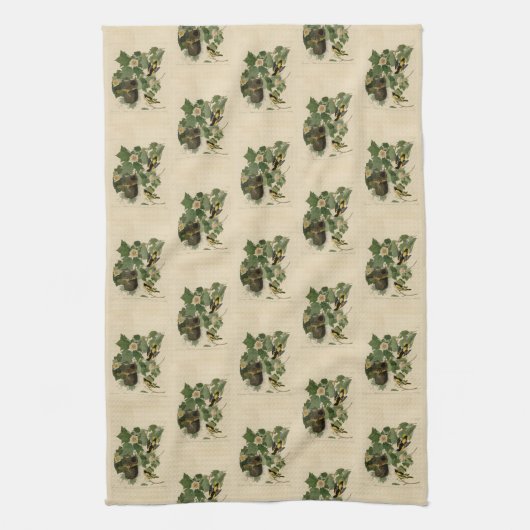 Baltimore Oriole - uit Audubon's Birds of America Theedoek (Verticaal)