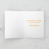 Baltimore Oriole, Verjaardag Kaart (Binnen)