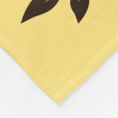 Baltimore Oriole Vogel Op Tak Fleece Deken (Hoek)