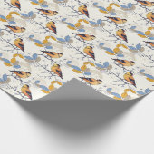 Baltimore Orioles op takken Cadeaupapier (Hoek)