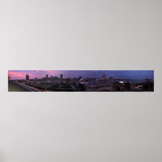 Baltimore Panorama Test Poster (Voorkant)