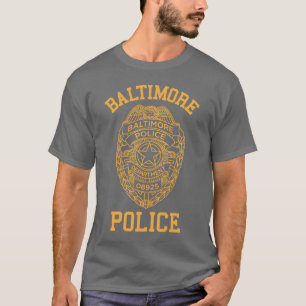 baltimore politie maryland detective t-shirt