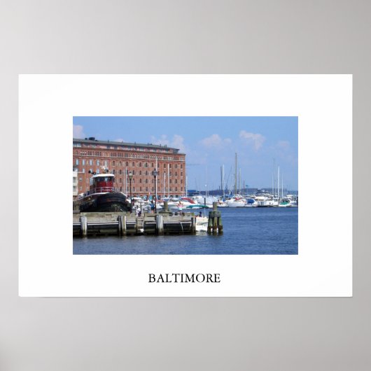 Baltimore Poster (Voorkant)