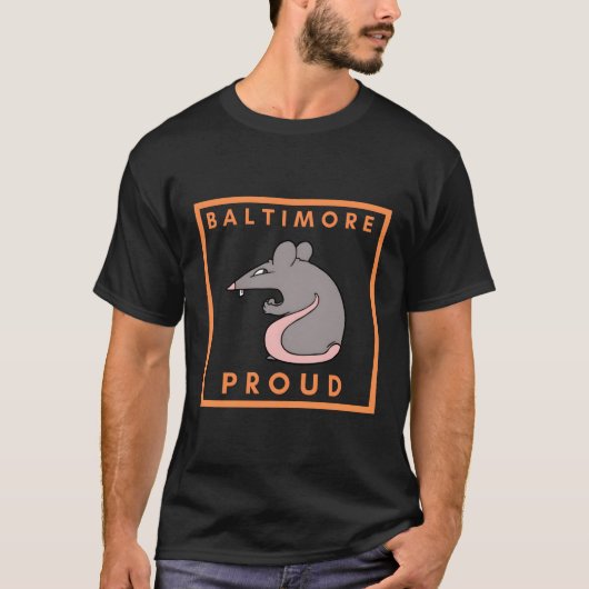 Baltimore Proud Rat T-shirt (Voorkant)