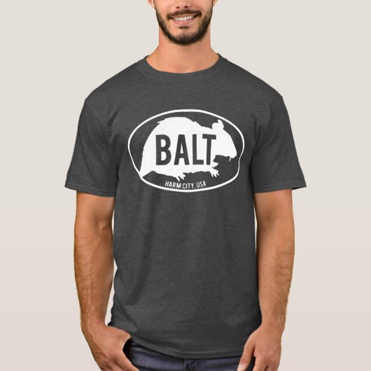 Baltimore rat t-shirt (Voorkant)