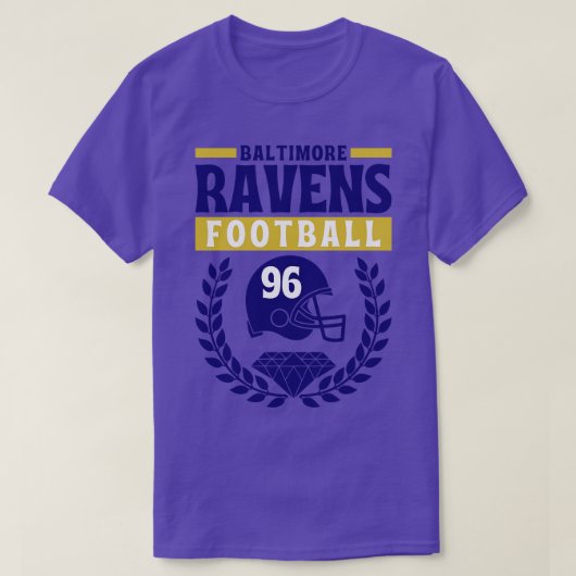 Baltimore Ravens 1996 Amerikaans T-shirt (Design voorkant)