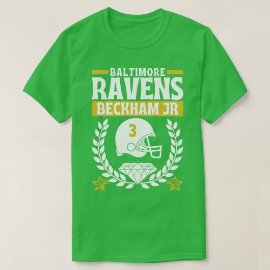Baltimore Ravens Backham Jr 3 Edition T-shirt (Design voorkant)