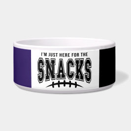 Baltimore Ravens Football hier voor de snacks Pet Voerbakje