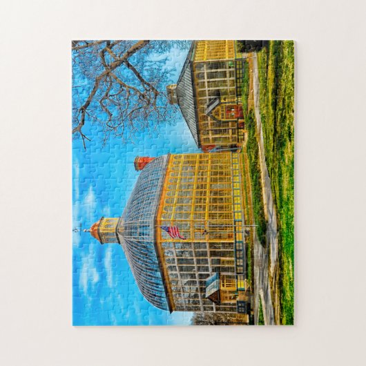 Baltimore Rollins Conservatory Maryland. Legpuzzel (Verticaal)