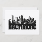 Baltimore Skyline (Voorkant)