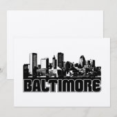 Baltimore Skyline (Voorkant / Achterkant)