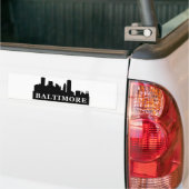 Baltimore Skyline Bumpersticker (Op Truck)