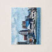 Baltimore Skyline en Harbour Legpuzzel (Verticaal)