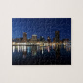 Baltimore Skyline in Dusk Legpuzzel (Horizontaal)