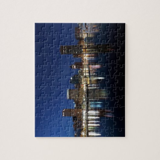 Baltimore Skyline in Dusk Legpuzzel (Verticaal)