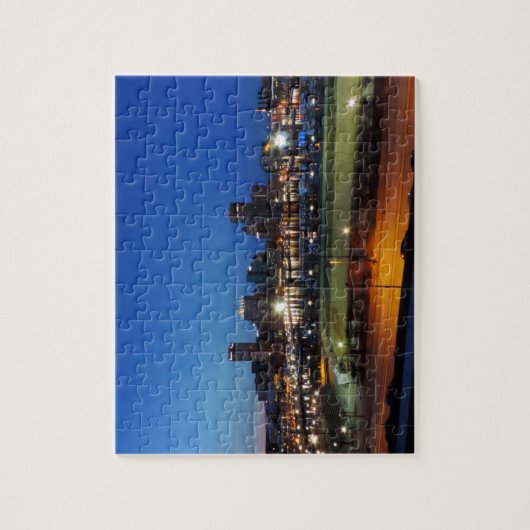 Baltimore Skyline in Dusk Legpuzzel (Verticaal)