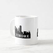 Baltimore Skyline Koffiemok (Voorkant links)