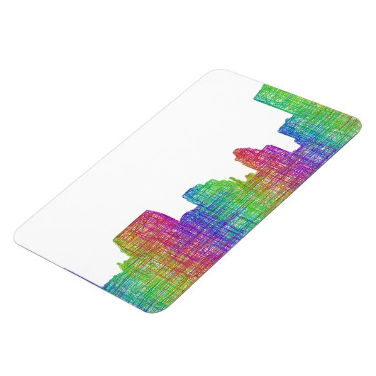 Baltimore skyline magneet (Linkerzijde)