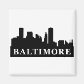 Baltimore Skyline Magneet (Voorkant)