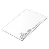 Baltimore Skyline Notitieblok (Schuin)