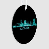Baltimore Skyline Ornament (voorkant)