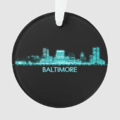 Baltimore Skyline Ornament (voorkant)