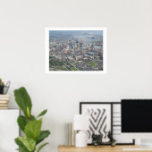 Baltimore Skyline Poster (Thuiskantoor)