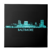 Baltimore Skyline Tegeltje (Voorkant)