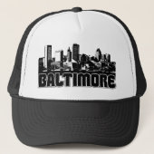 Baltimore Skyline Trucker Pet (Voorkant)