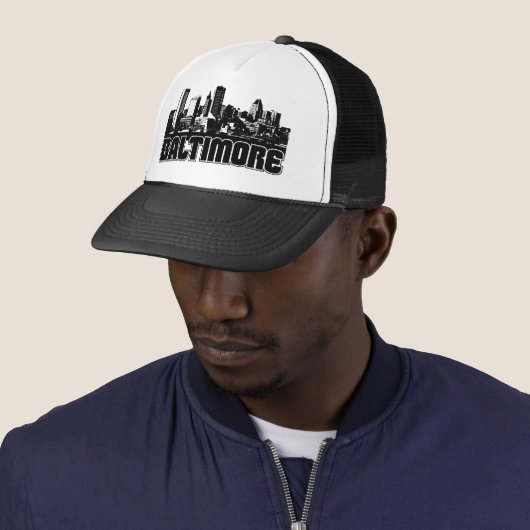 Baltimore Skyline Trucker Pet (In situ)