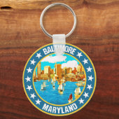 Baltimore Sleutelhanger (Achterkant)