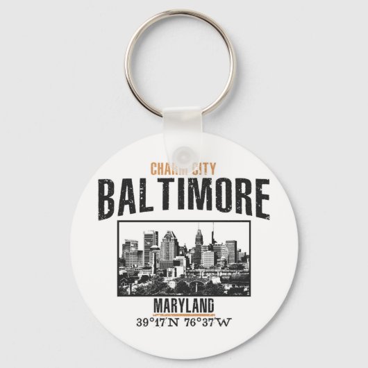 Baltimore Sleutelhanger (Voorkant)