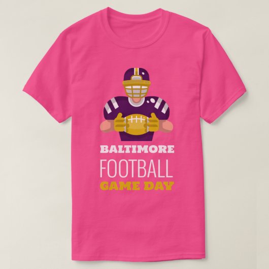Baltimore Speldag T-shirt (Design voorkant)