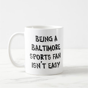 Baltimore sportfan, zijnde koffiemok